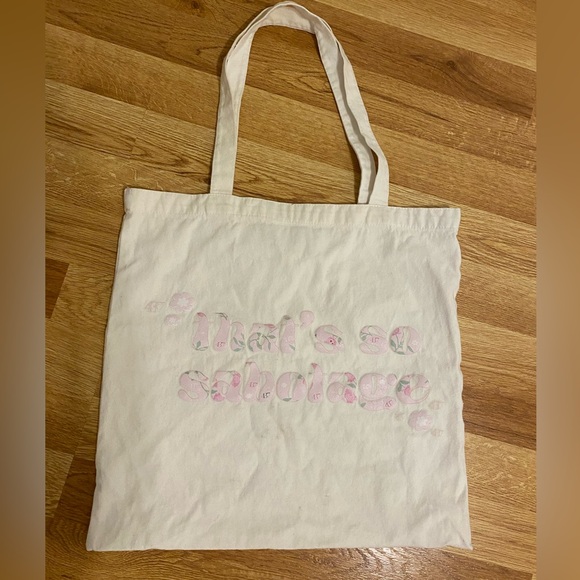 437 x That’s So Sabotage limited edition tote bag OPEN TO OFFERS - Picture 2 of 2